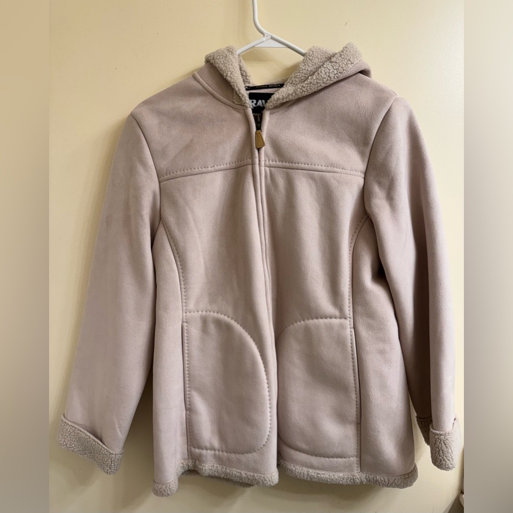 Tan Jacket with Hood